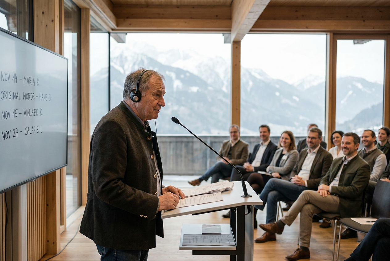 Tyrolean Spoken Word Editor