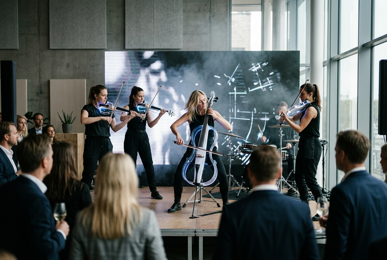 Futuristic Electronic String Quartet